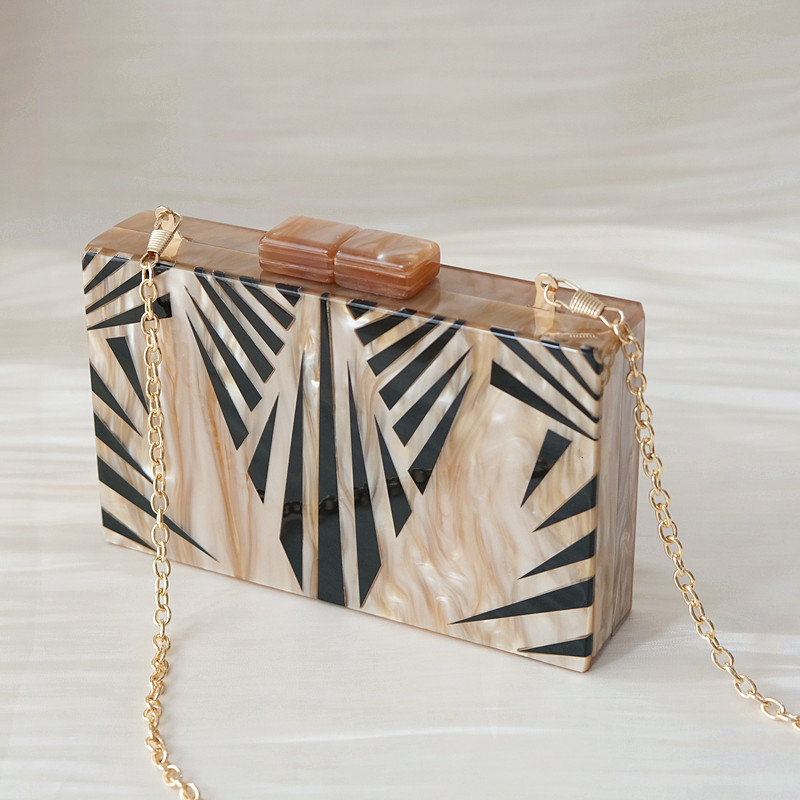 Luxury Bags Cute - Новая модная женская сумка: коричневая полосатая