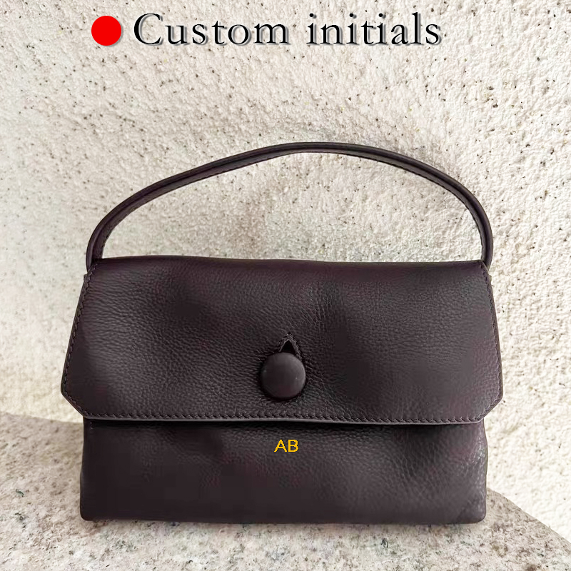 Luxury Bags Leather - Мини-сумки из натуральной кожи с инициалами